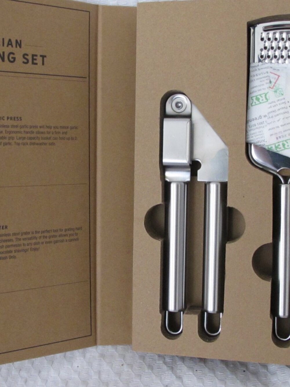 New - Santa Barbara Design Studio Italian Cooking Gift Set